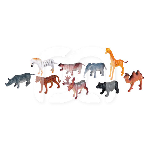 SET D'ANIMAUX DU ZOO (100)