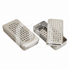 BOÎTE INOX - PERFORÉE