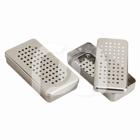 BOÎTE INOX - PERFORÉE