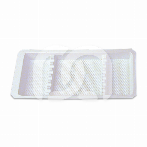 PLATEAUX STRIÉS AVEC COMPARTIMENTS (400)