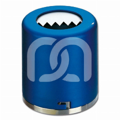 POUBELLE ALUMINIUM - BLEU