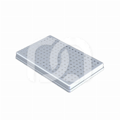 GEPERFOREERD ALUMINIUM TRAYDEKSEL(28X18)