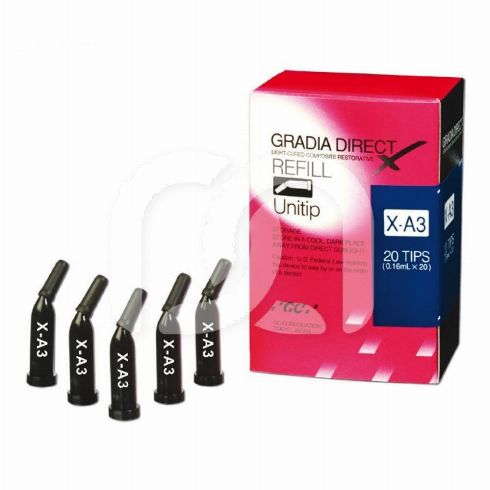 GRADIA DIRECT X - LES 10 CAPSULES DE 0,30 G TEINTE AO2