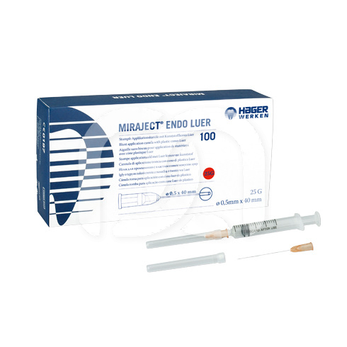 MIRAJECT ENDO LUER - LA BOÎTE DE 100 AIGUILLES