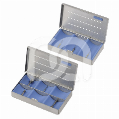 CASSETTE MET 6 COMPARTIMENTEN (11X6CM)