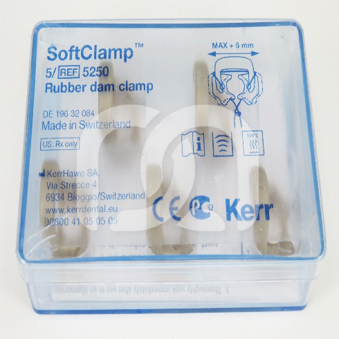 SOFTCLAMP - LA BOITE DE 5 CRAMPONS EN PLASTIQUE