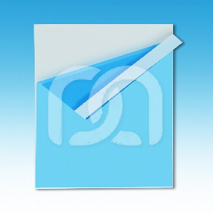 20X20 CM OMNIA KLEVENDE BESCHERMFILMS - 10 DOORDRUKSTRIPS VAN 5 STERIELE FILMS