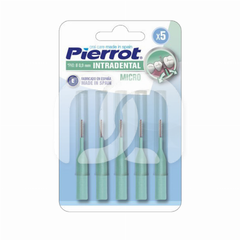 INTERDENTAIRE PIERROT BORSTELTJES - DOOS VAN 5 STUKS