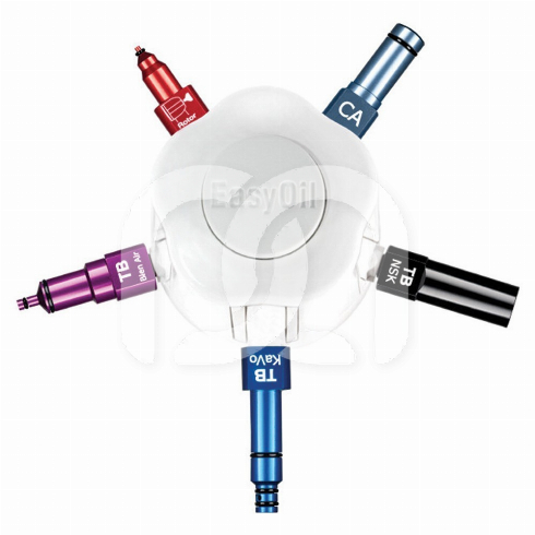 EASYOIL - CAPUCHON MET 1 HOEKSTUK TIPS/PAM ET 1 HOOFDTIP