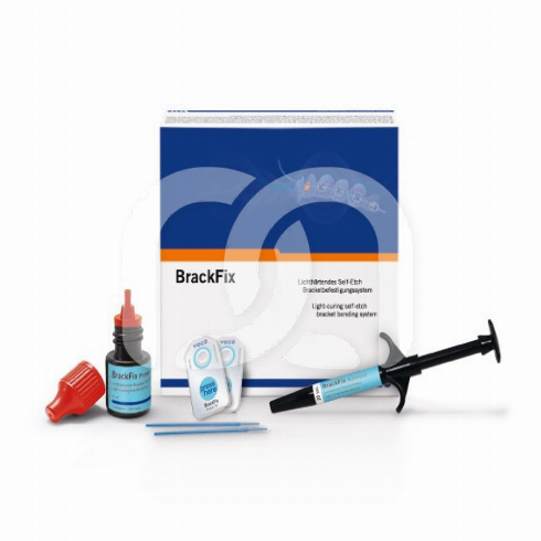 Adhésif Orthodontique Brackfix Coffret (2 x 4g + 6ml)