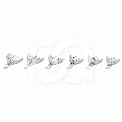 ASSORTIMENT AFDRUKLEPELS ALUMINIUM GEPERFOREERD (12)