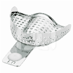 GEPERFOREERDE AFDRUKLEPEL INOX