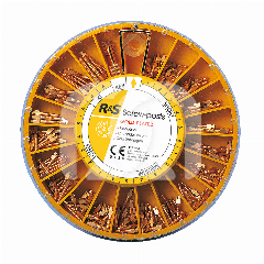 SCHROEFSTIFTEN VERGULD - ASSORTIMENT (240)