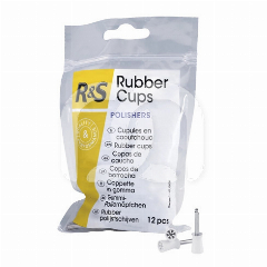 RUBBEREN POLIJSTCUPS MET LAMELLEN (12) RUBBEREN POLIJSTCUPS MET LAMELLEN (12)
