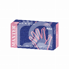 GANTS NITRILE NON POUDRÉS SANS LATEX (100)