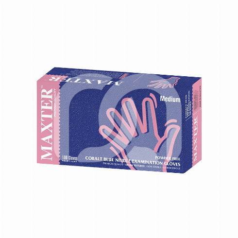 GANTS NITRILE NON POUDRÉS SANS LATEX (100)