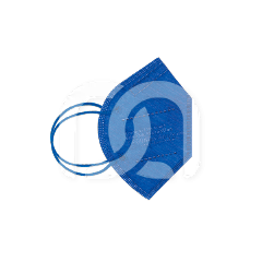 GEKLEURDE FFP2 MASKERS (10)