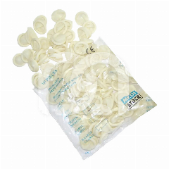 POEDERVRIJE LATEX VINGERTOPPEN (100)