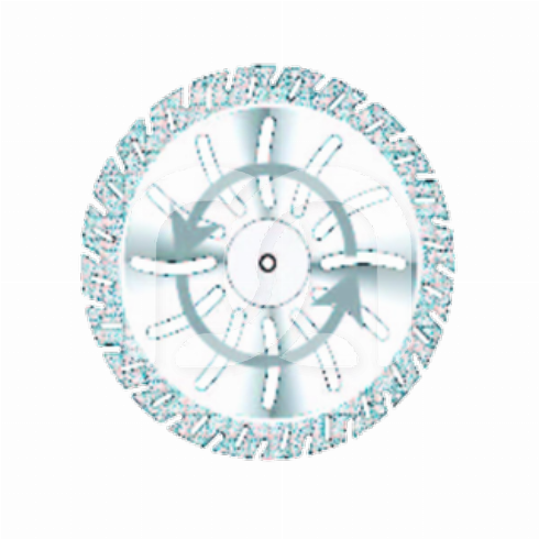 DISQUES FLEX 365 - LE DISQUE DE 30 MM DE DIAMÈTRE ET 0,35 MM D'ÉPAISSEUR