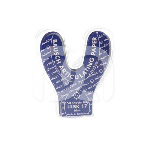 PAPIER VOOR ARTICULATIE - BK17- 40Μ (BLAUW)
