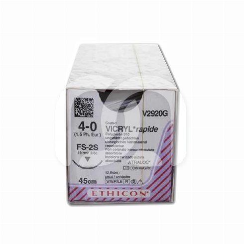FILS DE SUTURES VICRYL RAPIDE (12) FILS DE SUTURES VICRYL RAPIDE (12)