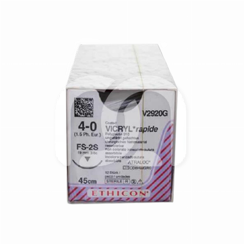 FILS DE SUTURES VICRYL RAPIDE (12) FILS DE SUTURES VICRYL RAPIDE (12)