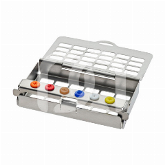 ORTHO-STRIP TRAY - PLATEAU EN ACIER INOXYDABLE

