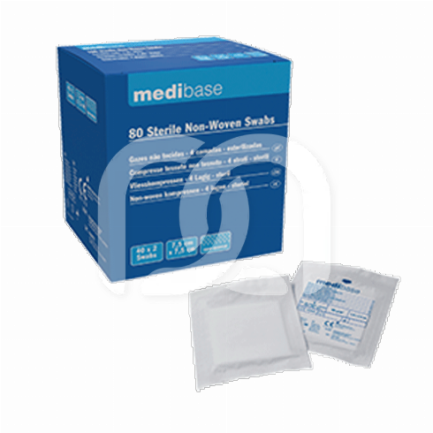 STERIELE NON-WOVENKOMPRESSEN - (7,5X7,5CM) (40X2)