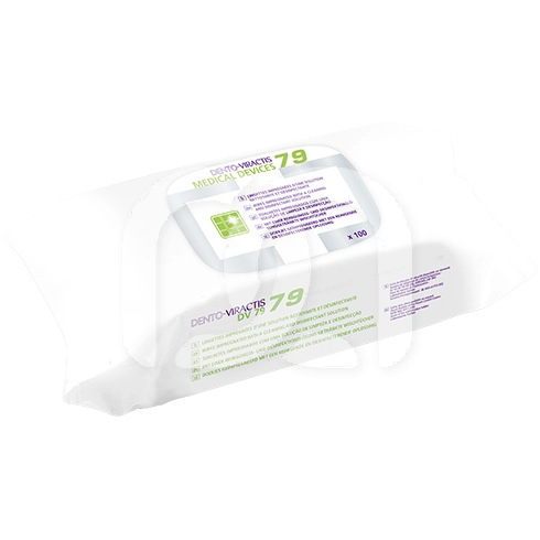 LINGETTES DÉSINFECTANTES DENTO-VIRACTIS 79 (100)