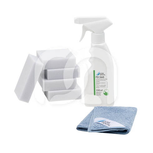 FD 360 SPRAY (250 ML + 5 ÉPONGES + 1 CHIFFON)
