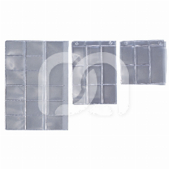 FILMHOUDERHOESJES MET VAKJES - DOOS VAN 50 HOESJES