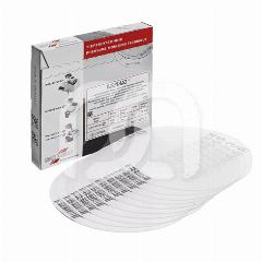 (X) BIOPLAST TRANSPARENT (100) EP. 1MM DIA. 125 MM