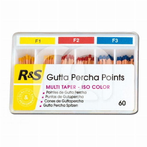 POINTES DE GUTTA PERCHA MULTI TAPER (60)