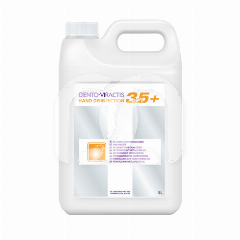 DENTO-VIRACTIS 35+ GEL HYDRO-ALCOOLIQUE - BIDON DE 5 LITRES SANS POMPE
