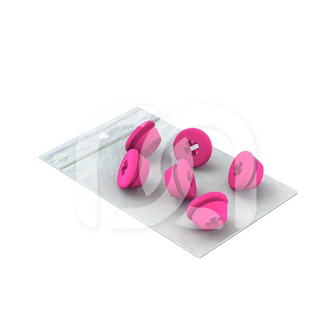 LOT DE 6 TUBES SILICONE VERT