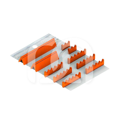 SILICONE VOOR EASY TRAY 21 X 18 ORANJE