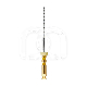 GO-TAPER UNIVERSAL STERILE (6) : LONGUEUR:25 MM, ROTATION:CONTINUE, CONICIT&Eacute;:5%, ISO:ISO 050, INSTRUMENT:B5