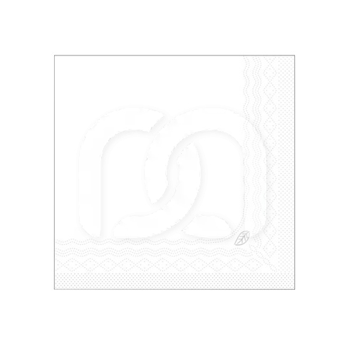 SERVIETTES 39X39 BLANCHES 2 PLIS (150)