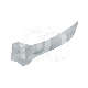 THE WEDGE COINS INTERDENTAIRES TRANSPARENTS (100) : COULEUR PRINCIPALE:TRANSPARENT, TAILLE:LARGE