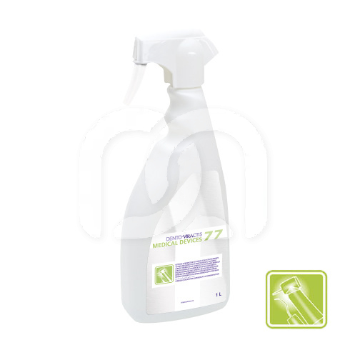 DENTO-VIRACTIS DV77 SPRAY - NETTOIE ET DÉSINFECTE LES ÉQUIPEMENTS ET DISPOSITIFS MÉDICAUX