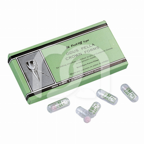 MOULES TRANSPARENTS ODUS PELLA - L'ASSORTIMENT DE 18 PAIRES SOIT 36 MOULES