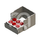 PLUG'IN PERFO : COULEUR PRINCIPALE:ROUGE, ACCROCHE:FG/CA