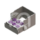 PLUG'IN PERFO : ACCROCHE:FG/CA, COULEUR PRINCIPALE:MAUVE