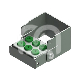 PLUG'IN PERFO : ACCROCHE:FG/CA, COULEUR PRINCIPALE:VERT
