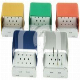 COLOR BLOC MX - 11 PERFORATIONS : ACCROCHE:FG/CA, COULEUR PRINCIPALE:GRIS