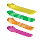 COINS INTERDENTAIRES MYWEDGE : TAILLE:ASSORTIMENT, COULEUR PRINCIPALE:COULEURS ASSORTIES