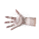 GANTS EN VINYLE NON POUDRÉS (100) : TAILLE DE GANTS:M, MAT&Eacute;RIAUX GANTS:VINYLE, COULEUR PRINCIPALE:TRANSPARENT