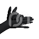 GANTS NITRILE NOIR (100) : TAILLE DE GANTS:S, MAT&Eacute;RIAUX GANTS:NITRILE, COULEUR PRINCIPALE:NOIR
