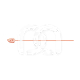RECIPROC MINIMA GUTTA-PERCHA (60) : INSTRUMENT:N&deg;45, LONGUEUR:29.0000 MILLIMETRE