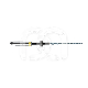 B6 MM TAPER (6) : LONGUEUR:25 MM, CONICIT&Eacute;:0.06, ISO:ISO 050, INSTRUMENT:F5